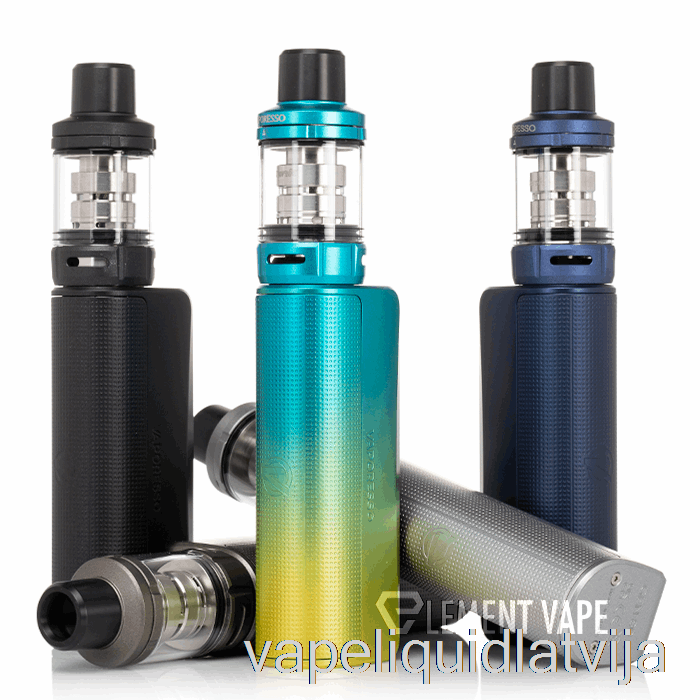 Vaporesso Gen 80 S 80w Starta Komplekts Sunset Glow Vape šķidrums